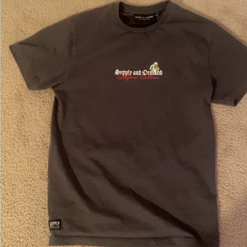 Supply n demand(Gray) T-shirt!